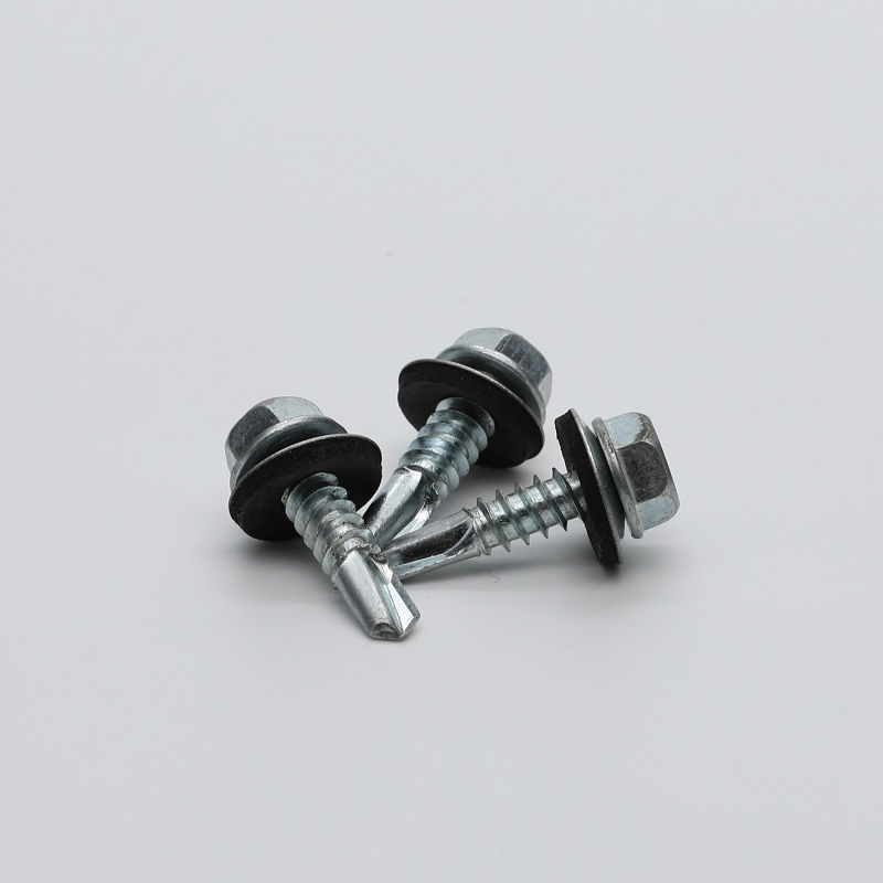 95mm Hex Head Self Self Drilling Metal Screws with Washer