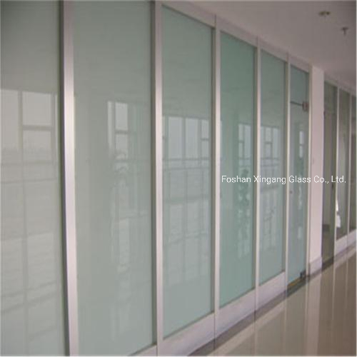 Ultra Clear Extra Clear White Glass Acid Etched /Sanding / Frosting / Sanded /Frosted Glass