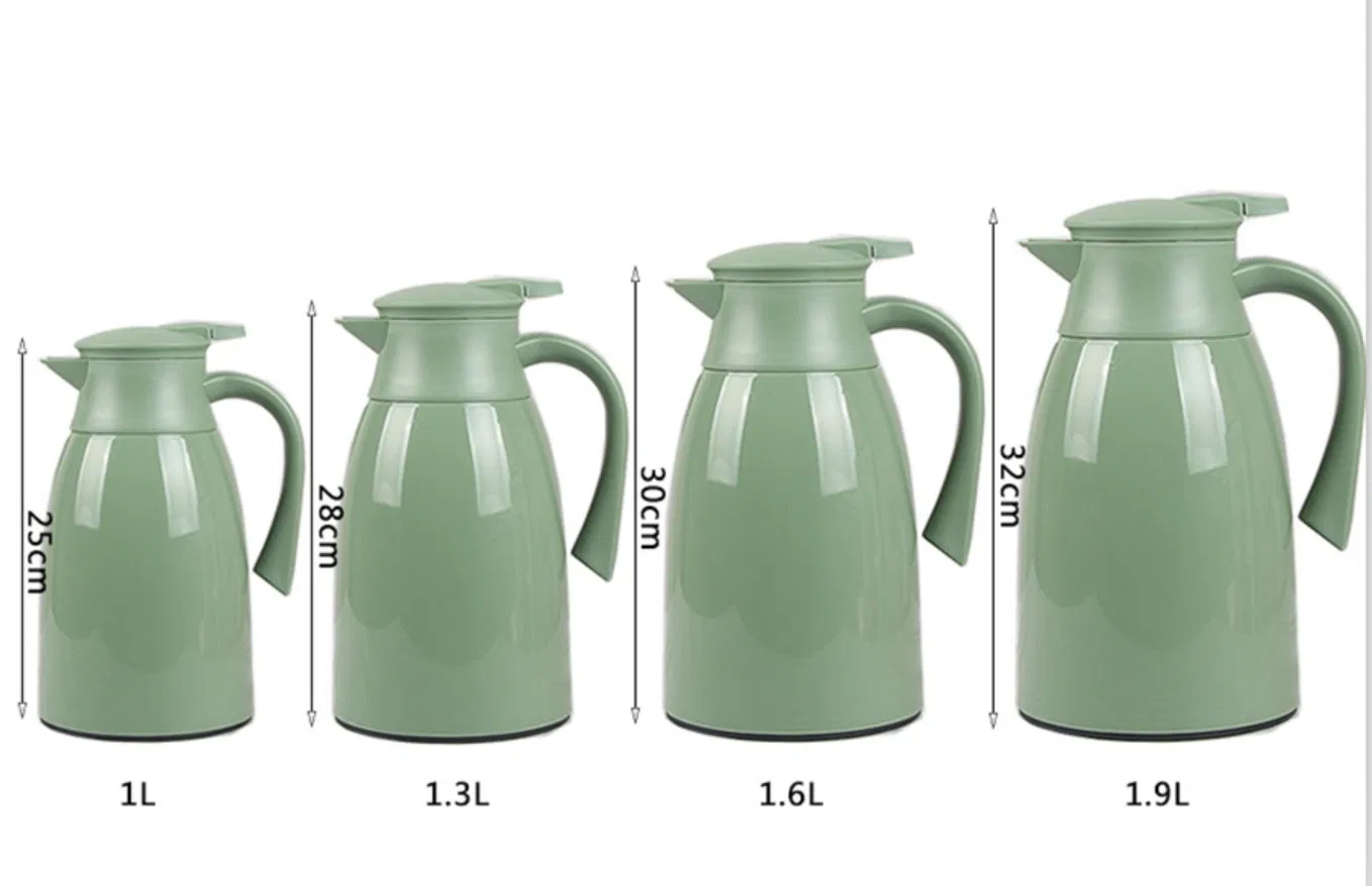 1.9L 1.5L 2L Plastic Vacuum Pot with Glass Inner Keep Warm Water Pot Insulated Pot Thermos Pot Vacuum Pot Vacuum Water Pot Thermos