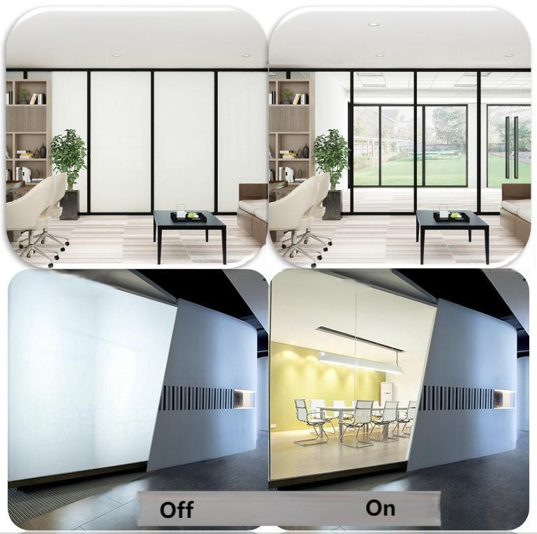 Pdlc LCD Intelligent Dimming Film, Electrically Controlled Atomization Glass Film, Self-Adhesive Electrically Controlled Dimming Glass Film
