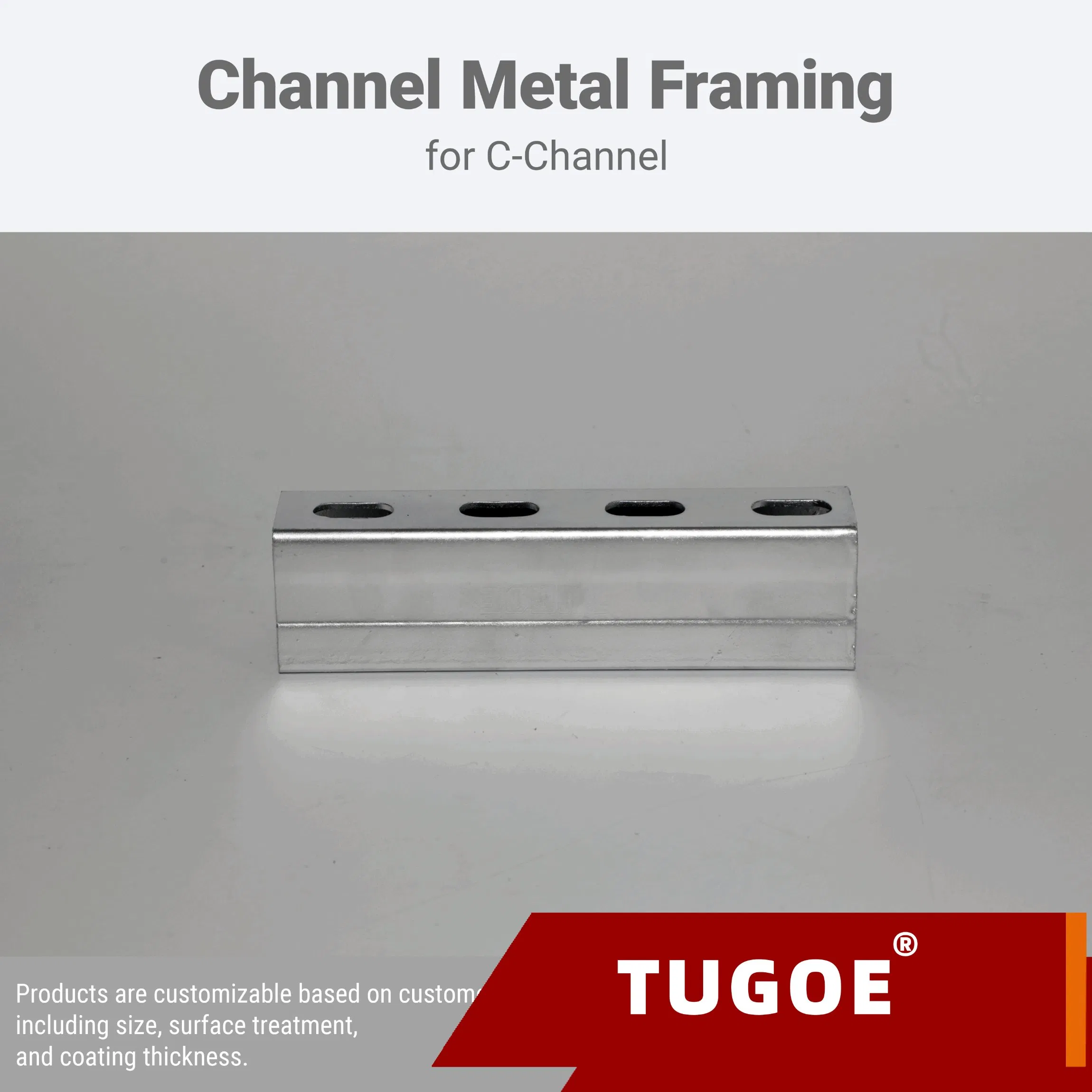 Wholesale Versatile Building Material Hot DIP Rigid C Channel for Infrastructure Projects