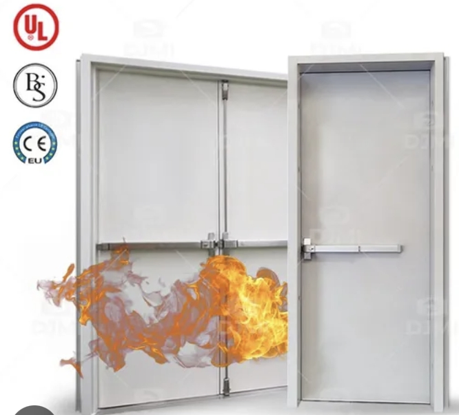Fire Rated Metal Security Door with Certification for Your Peace of Mind