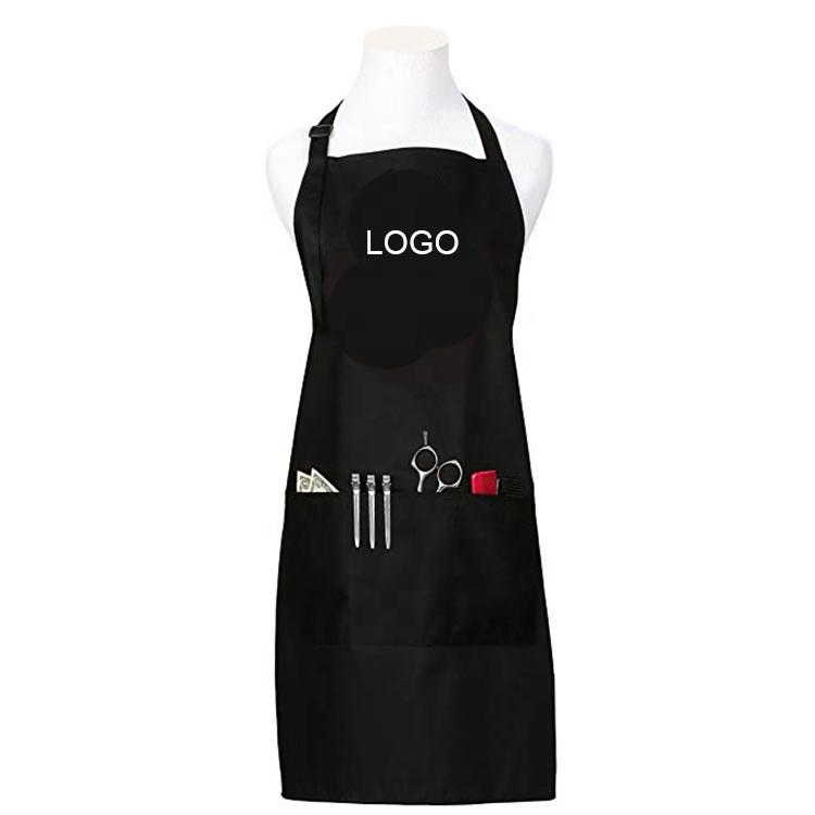 Custom Barber Logo Beauty Hairdresser Cutting Waterproof Salon Apron