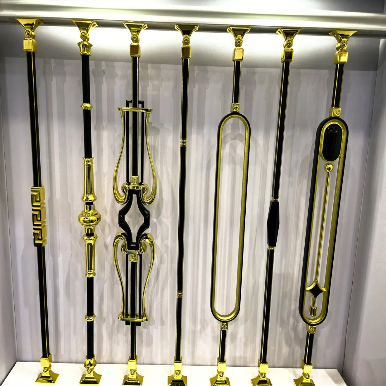 Light Luxury Post Aluminum Handrail Posts