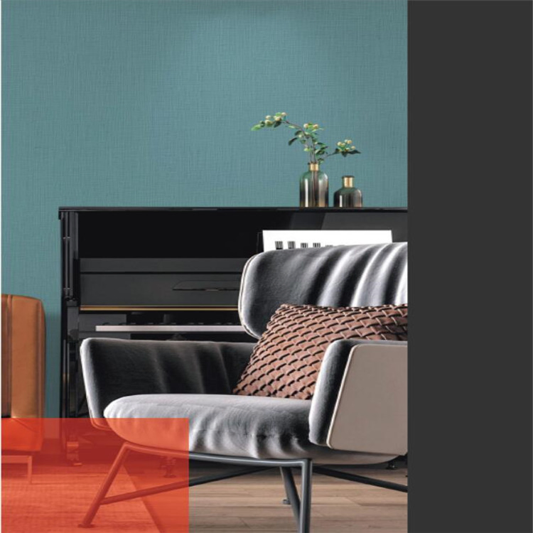 Home Decoration Embossed Fabric Based Wall Coverings Textile Wallpaper