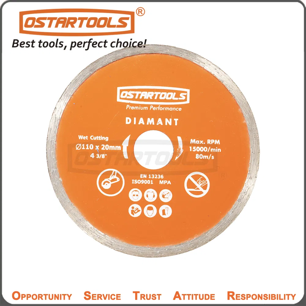 Versatile Large Diamond Blade for Precision Brick and Marble Cutting