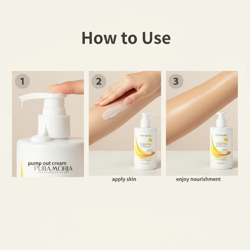 Professional Skincare Vitamin E Moisturizing Body Lotion for Brightening