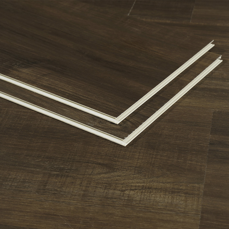 Wood Look Vinyl Flooring 4mm Interlock Click Lvt Spc Flooring Vinyl Plastic Wood Grain 6mm 5mm Spc Click Flooring