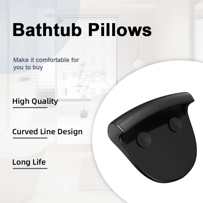 Wholesale PU Head Neck Relaxing Bathtub SPA Pillow with Suction Cups