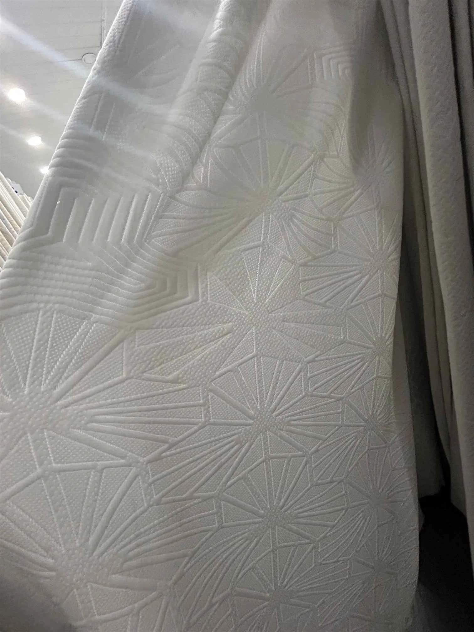 New Arrival Mattress Polyester Knitted Fabric Spandex Cotton Available