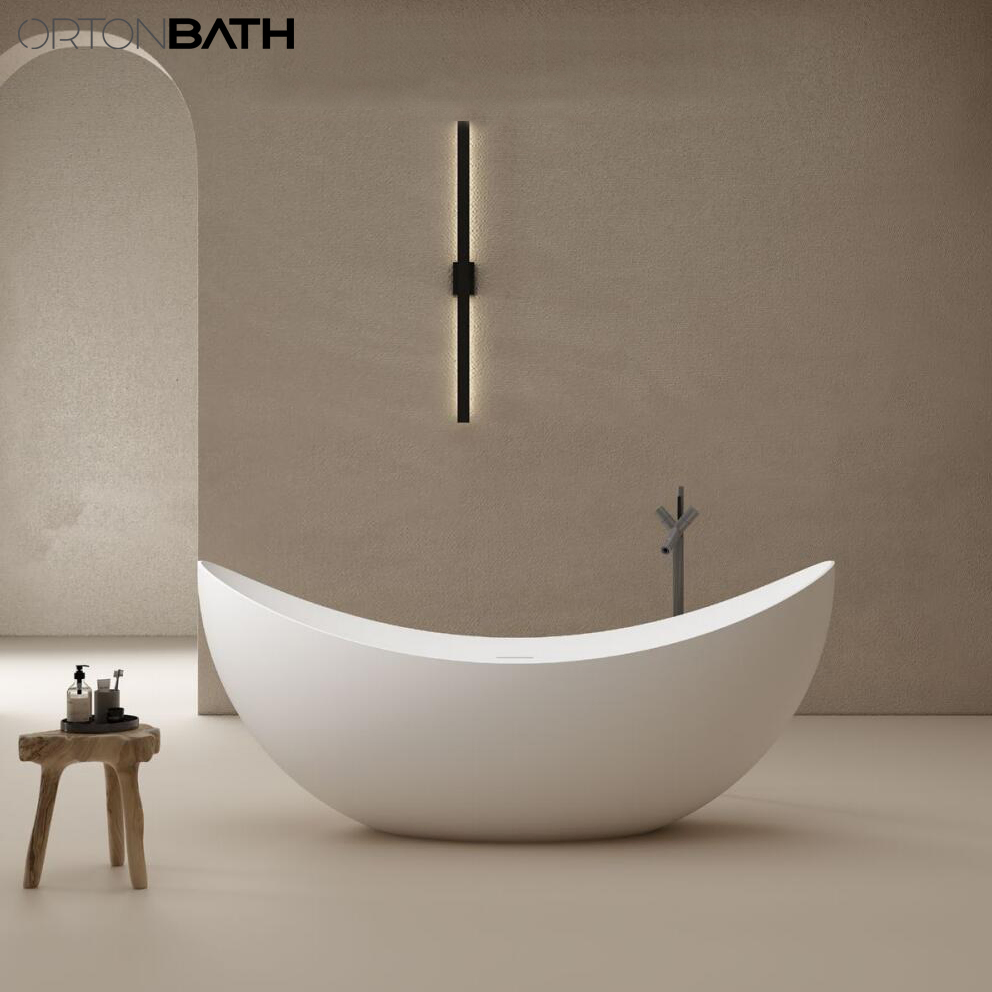 Глубокая акриловая ванна Ortonbath Oval Moon