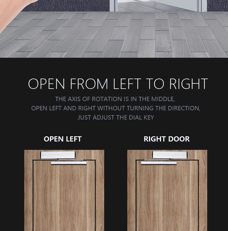 Small Size Glass Wooden Door Automatic Swing Door Opener