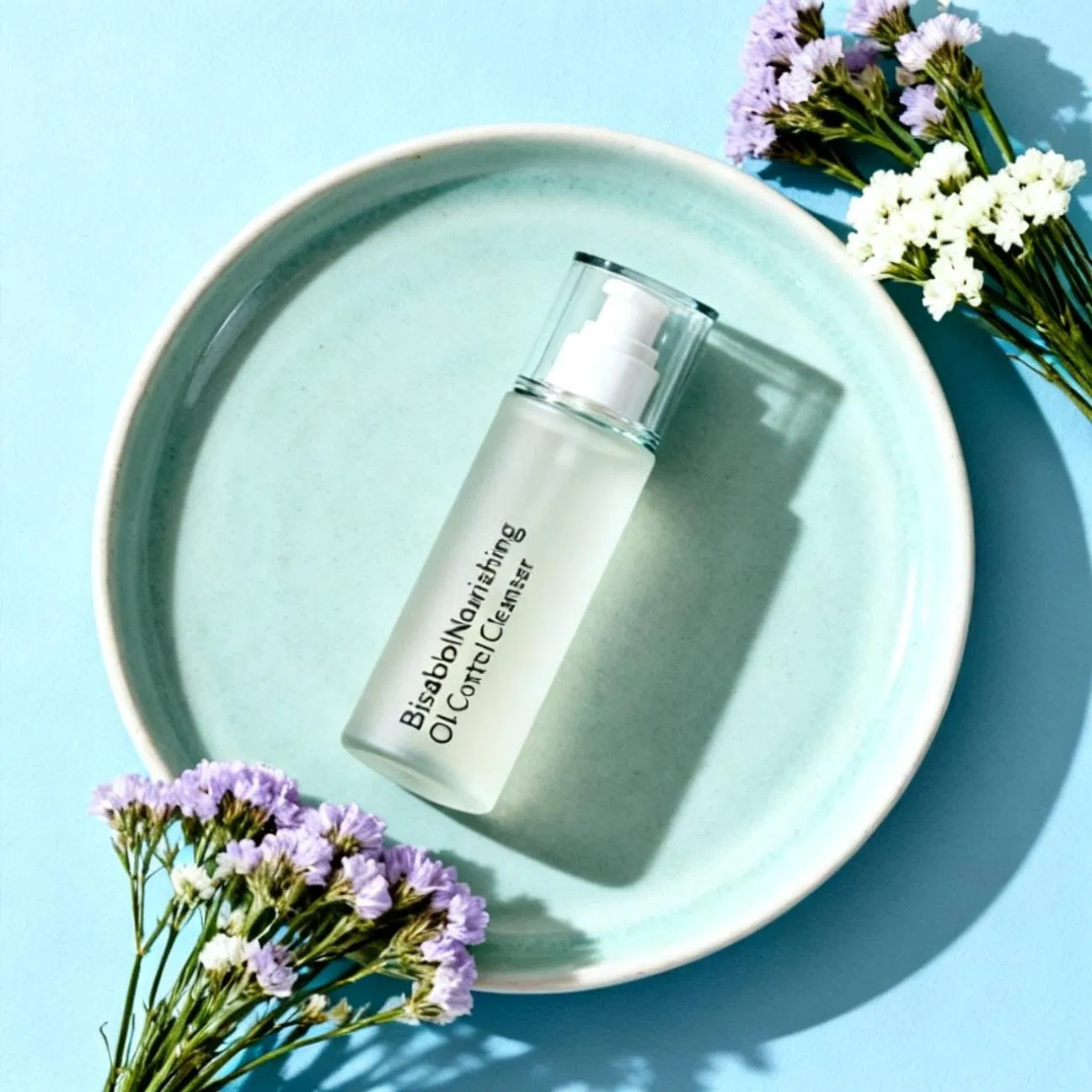 All-in-One Cleansing and Protective Face Cleanser with Moringa Oil and Bisabolol Complex for Urban Environment Adaptation