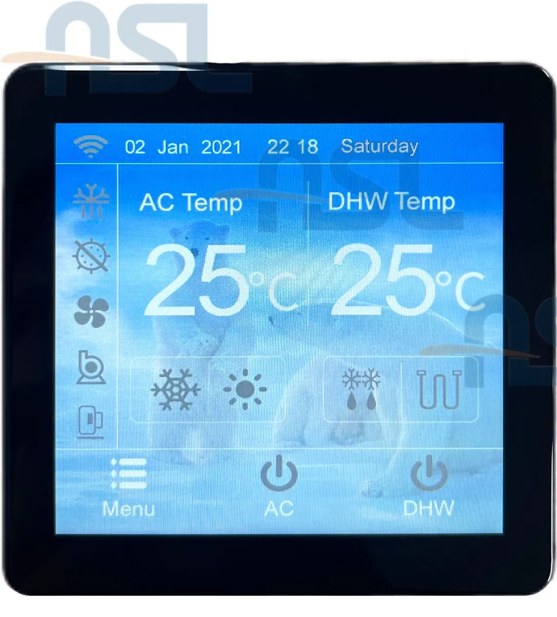 R290 Leak & Explosion Proof 15-18kw CE/RoHS/Sg Certified Inverter Swimming Pool Heat Pump PCBA Controller with Smart Thermostat & Mainboard & Compressor Driver