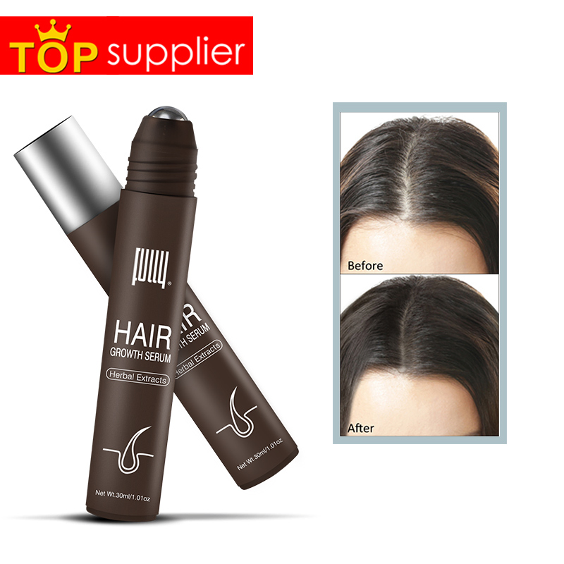 Free Sample Nourishing Dry Itchy Scalp Hair Strengthening Unisex Hair Growth Serum