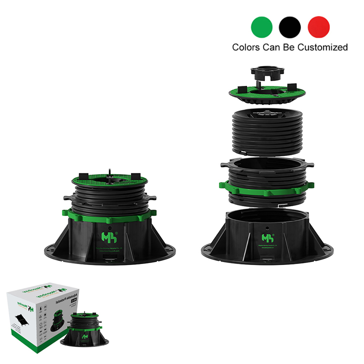 Flooring Joist Best-Selling Self-Leveling Paver Support Adjustable Plastic Pedestal