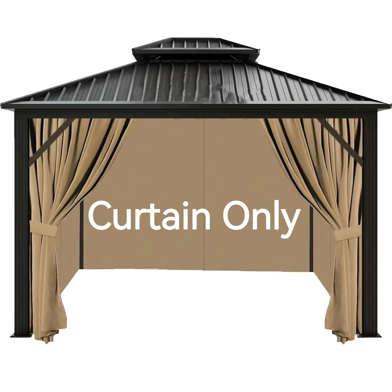 Козырек для беседки 3x3.6 м солнцезащитный водонепроницаемый