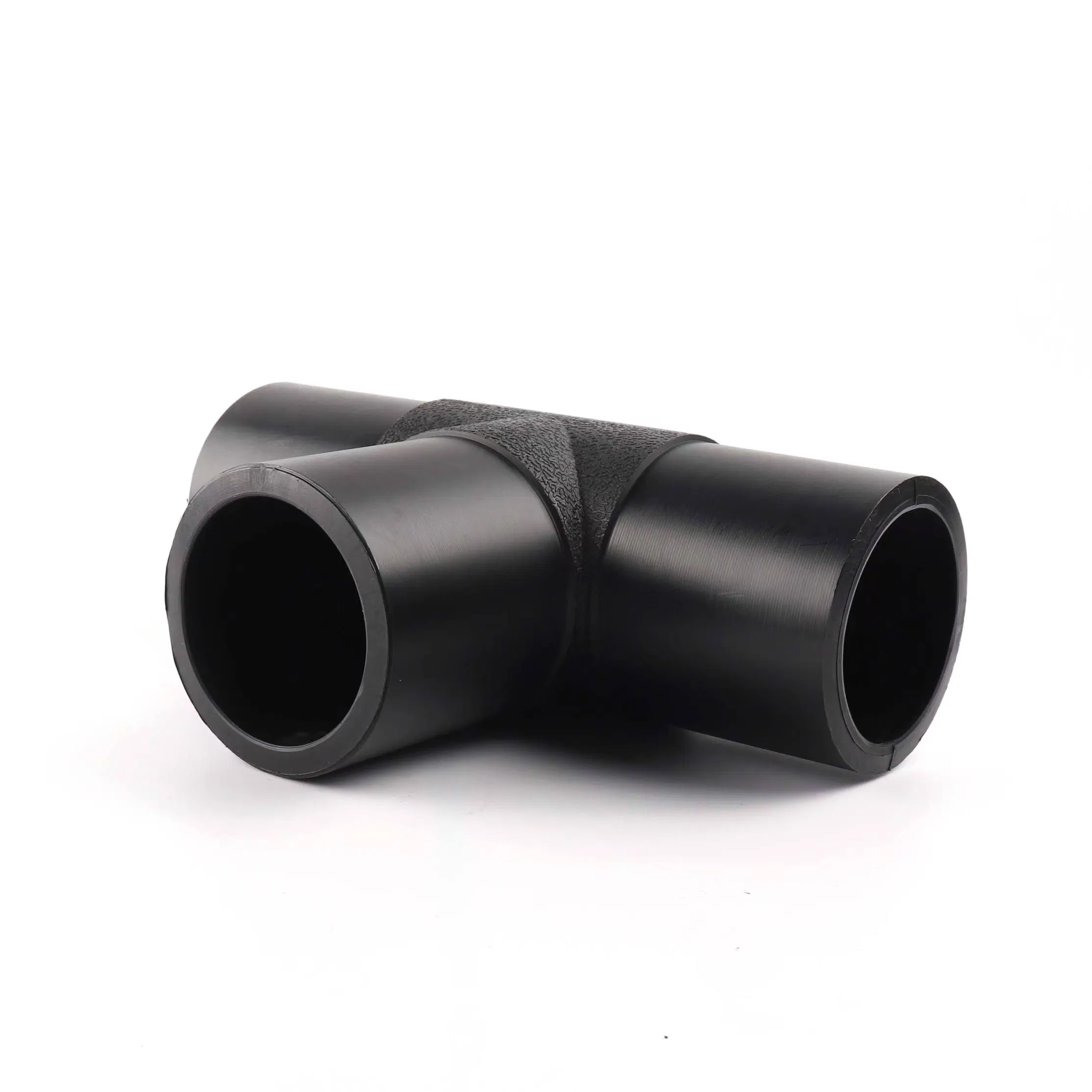 PE100 HDPE Pipe Fittings Electrofusion Elbow Tee Flange Coupling Weld Water Irrigation Industry Cast Polyethylene Industry