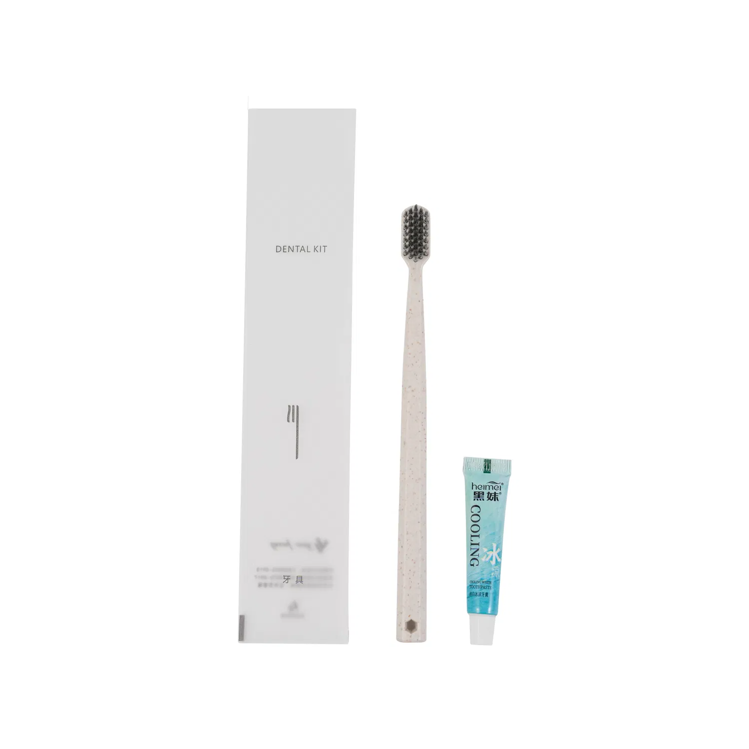Custom Dental Airline Overnight Hotel Amenity Travel Dental Kit for Hotel