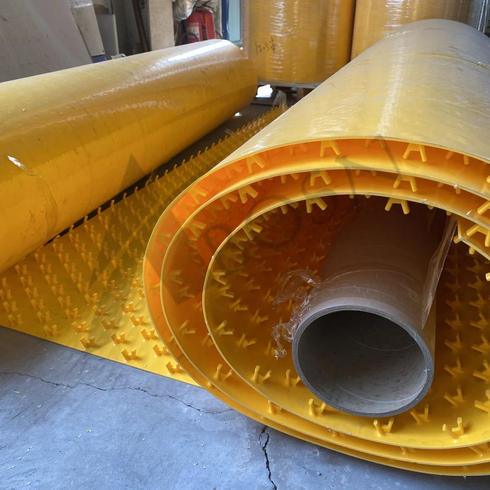 Желтая V-Lock гидроизоляционная лента для бетона