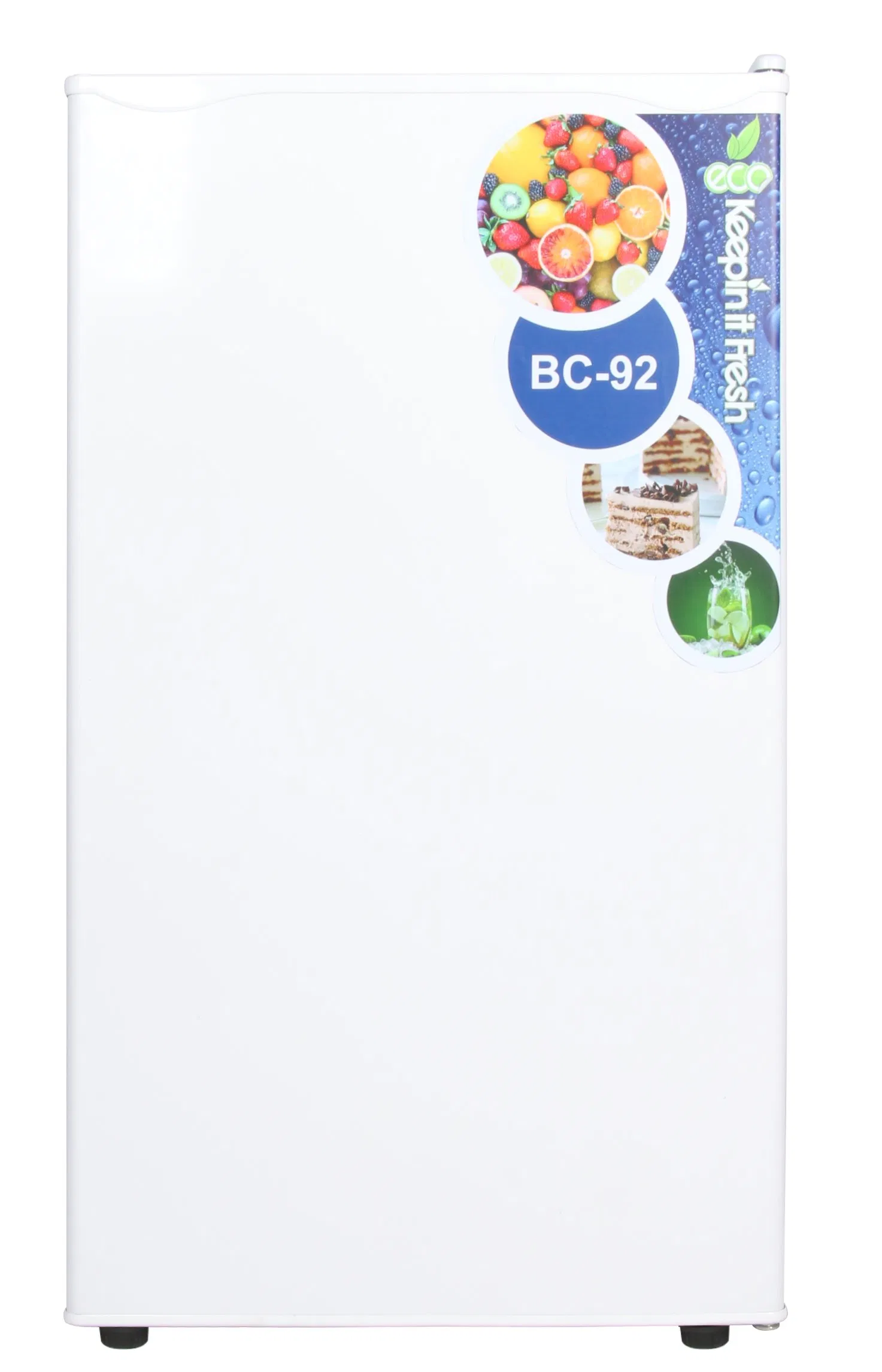 92L American Style Single Door Refrigerator