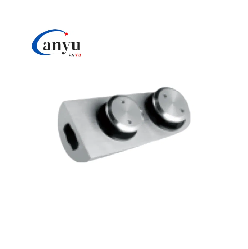 Stainless Steel Glass Hardware Fitting Over Panel Connectors Pivots Glass Hardware