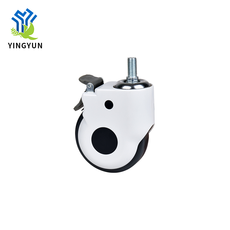 125mm 5 Inch Hospital Bed Screw Rod Style Medical Caster for Wholesale
