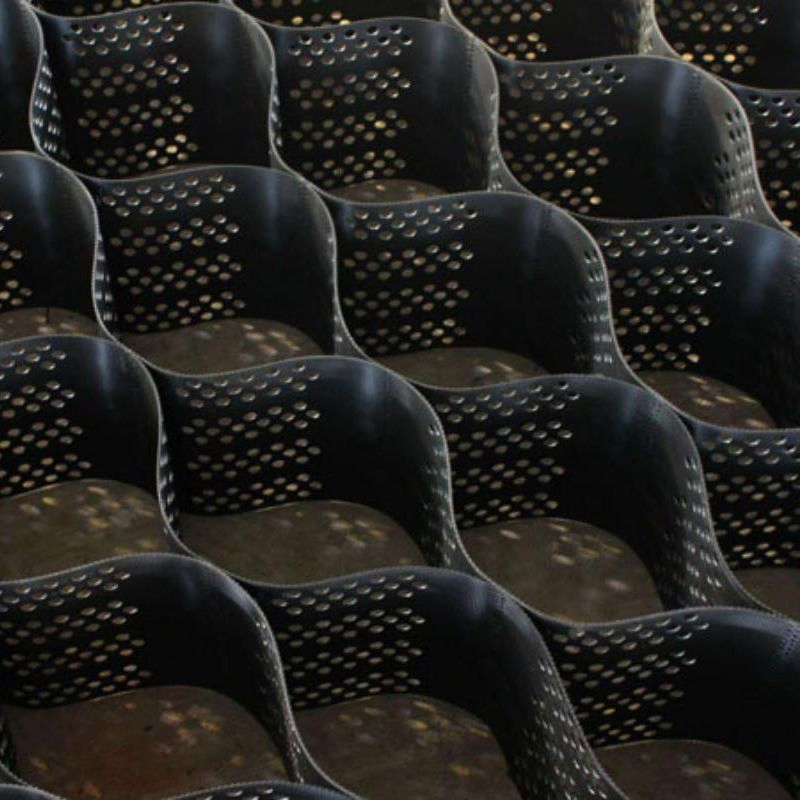 Expandable HDPE Geocell with Ultrasonic Welding for Steep Slope