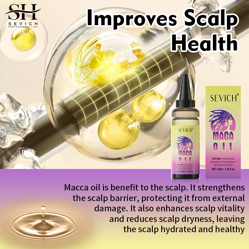 Reducing Scalp Dryness Maca Power Hair 40ml Maca Power Hair Oil