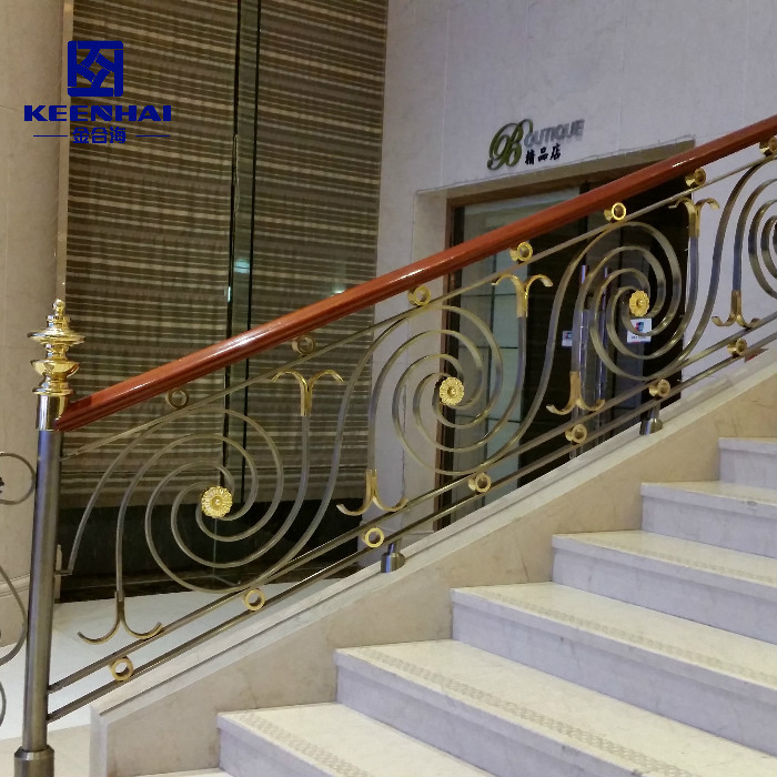 Villa Decorative Luxury Indoor Balcony Fence Aluminum Balustrade