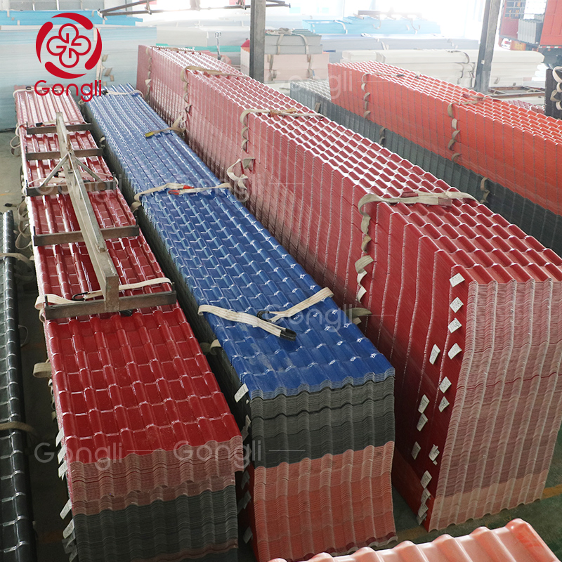 Roofing Tiles Teja PVC Plastic Telha Corrugated Plastic UPVC Roofing Sheet