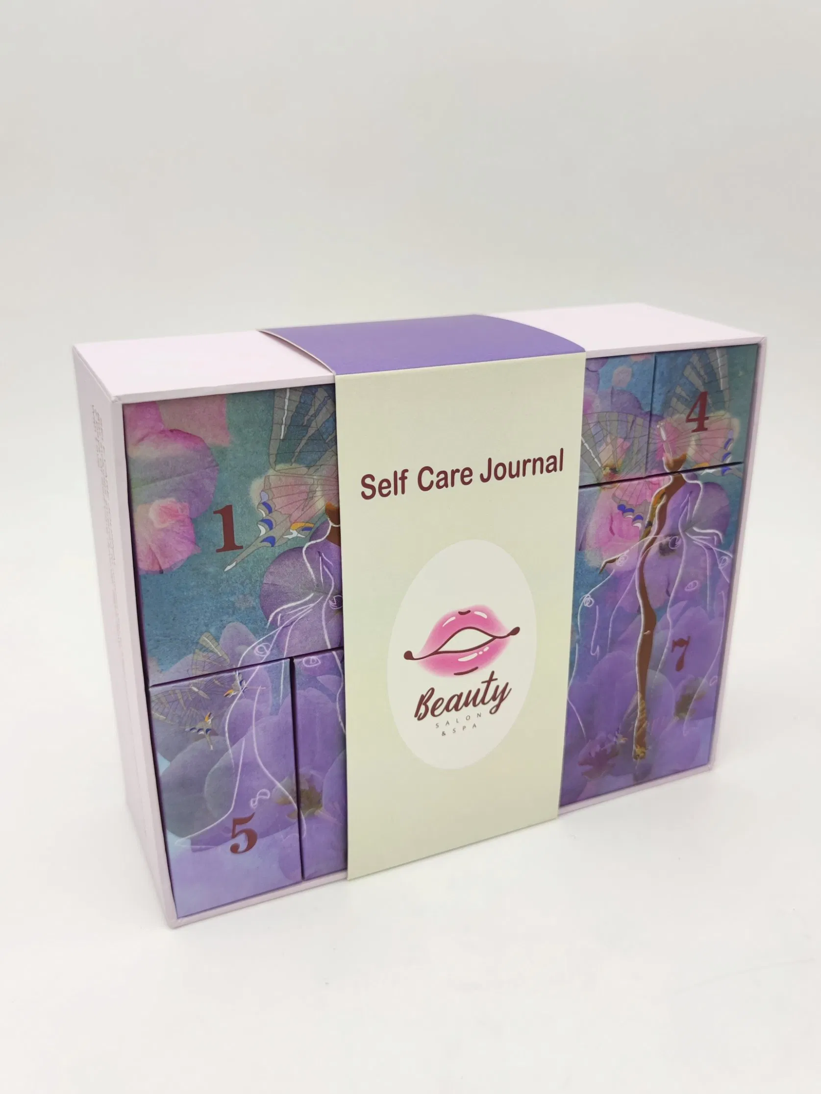 Luxury Relaxation Bedroom Selfcare Sleep Mask Candle Jade Plate Night Bath Set