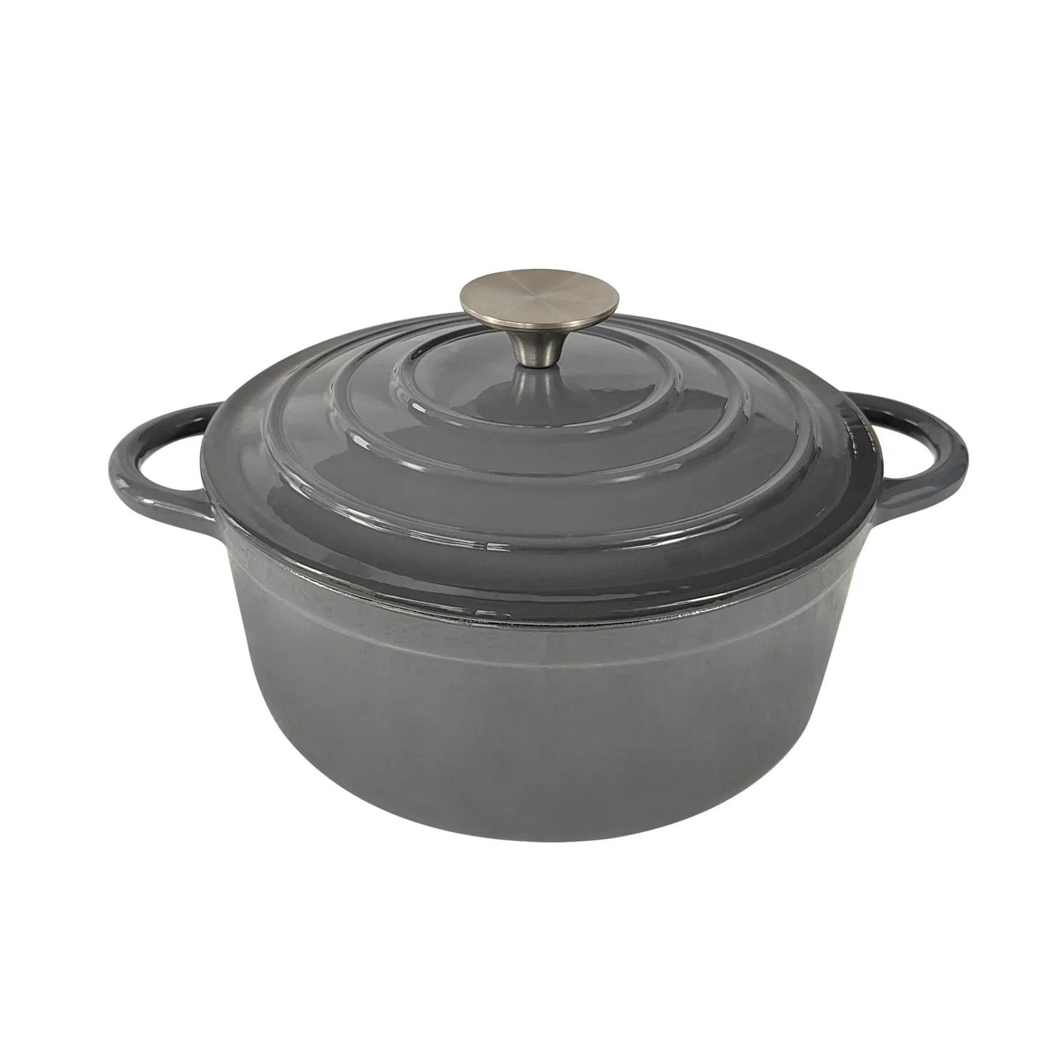 4qt Enamel Cast Iron Casserole with Lid - Perfect for Everyday Cooking