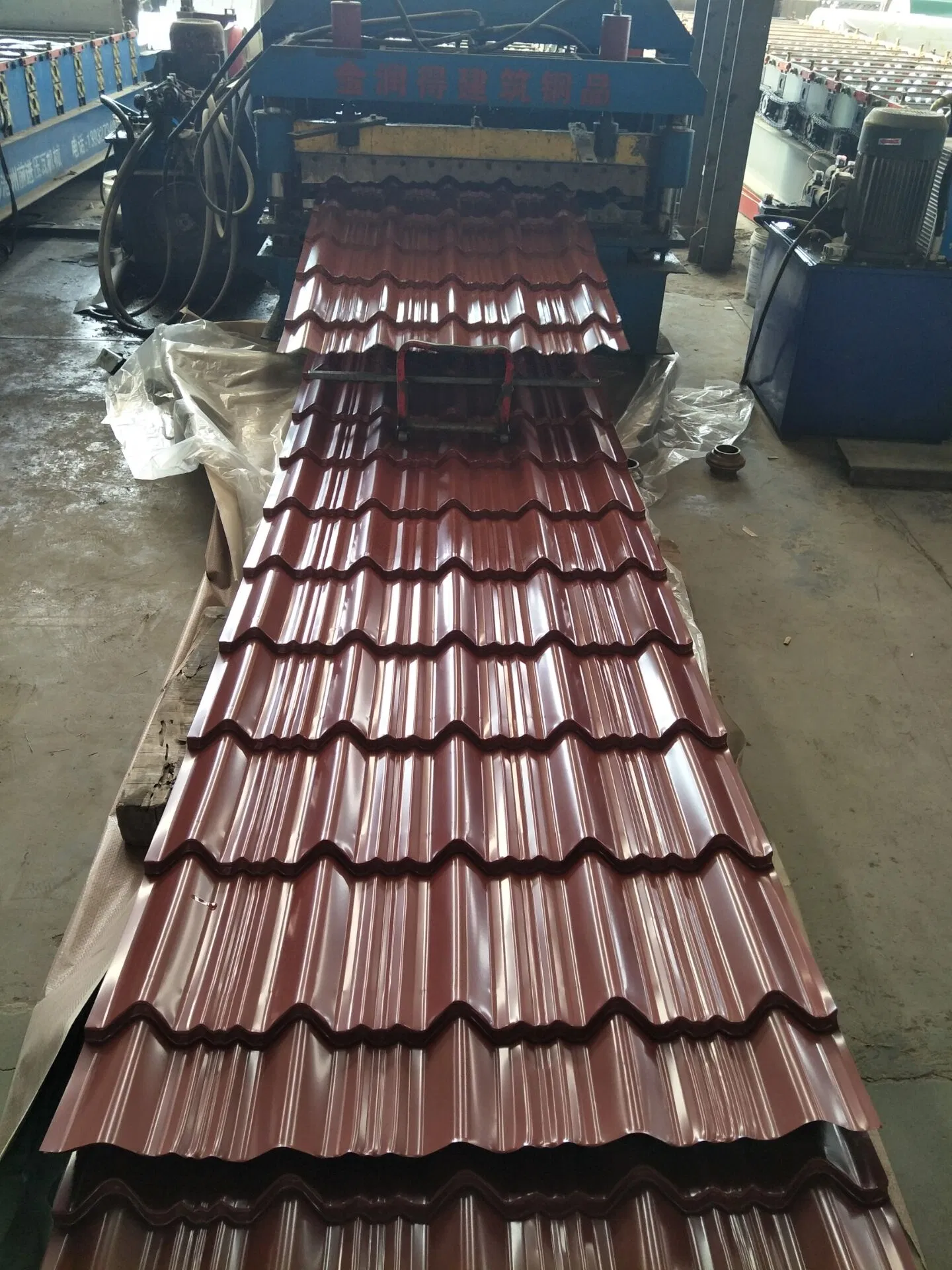 Pre Painted Galvanized Steel Coil PPGI and Corrugated Metal Roofing Sheet