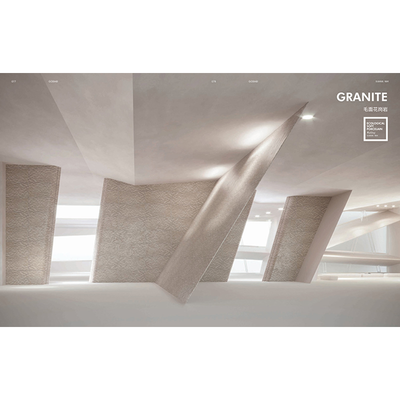 Exterior Mcm Waterproof and Fireproof Decorative Rough Granite Bendable Natural Stone for Hotel and High Building