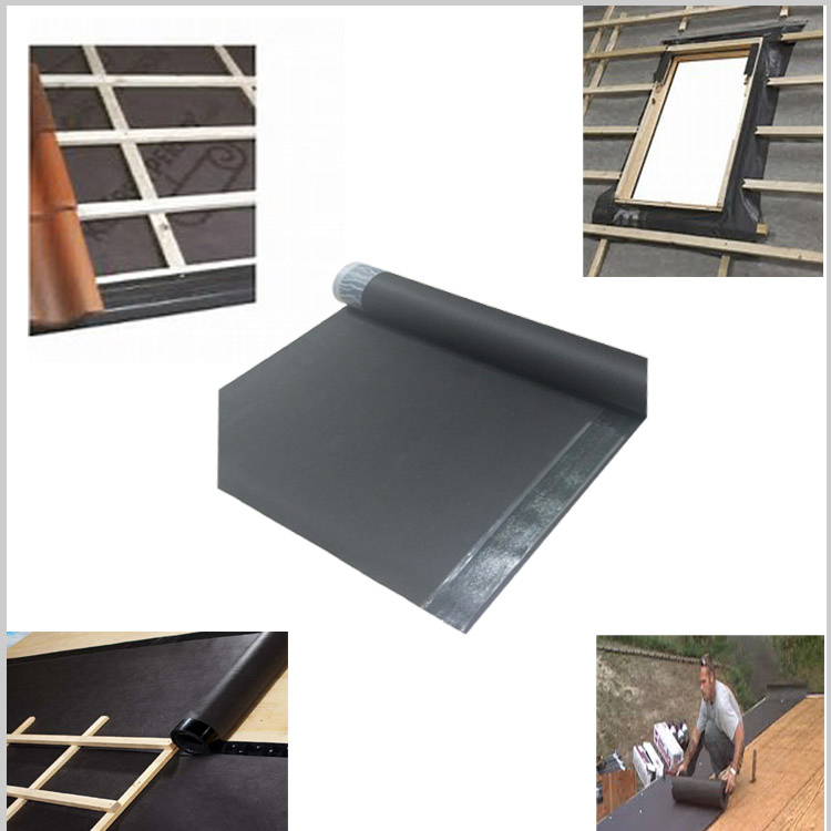 Roof Coating EPDM Waterproof in Rolls for Flat Roof Rubber Membrane