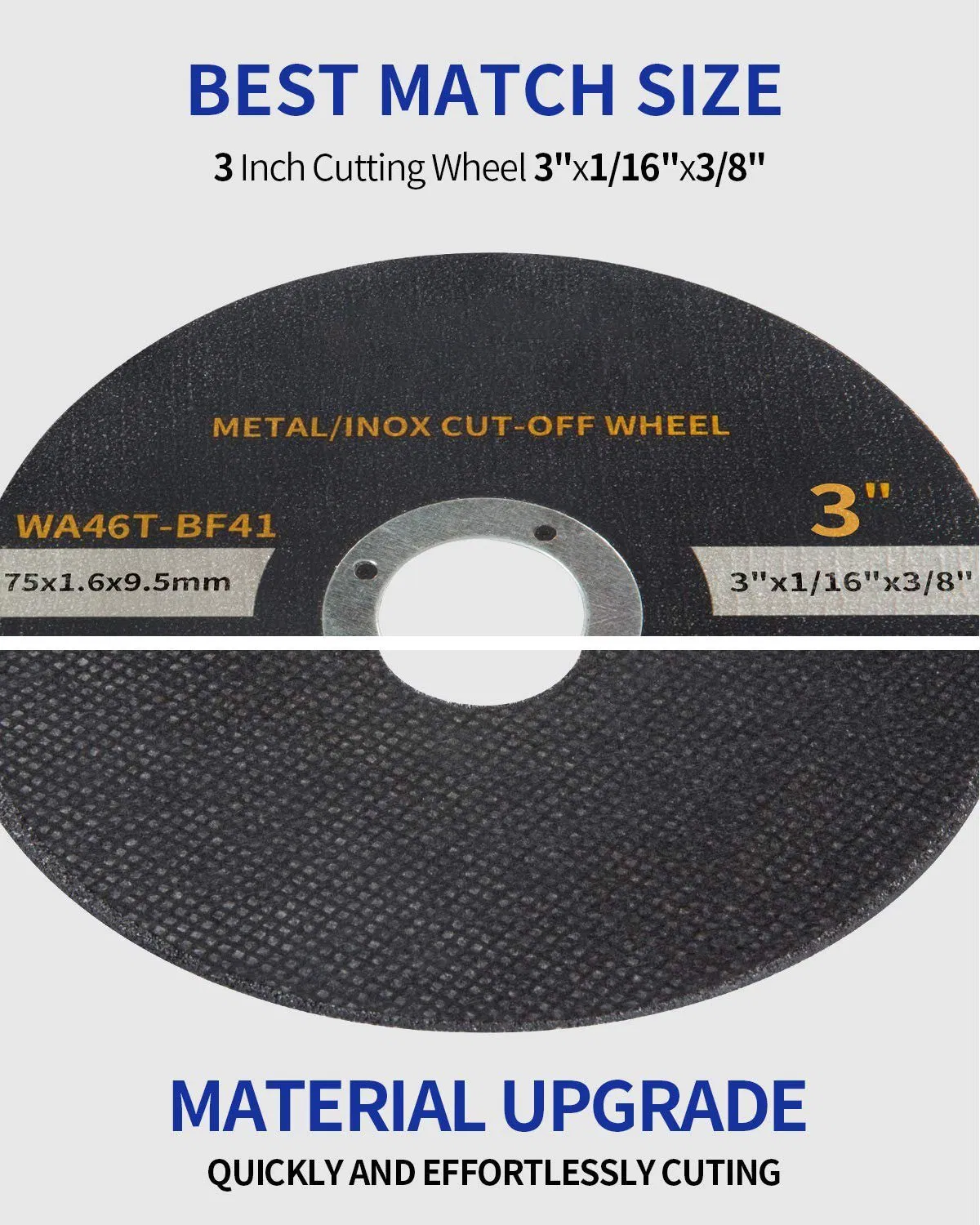 25 шт. отрезные круги 3 дюйма для болгарки