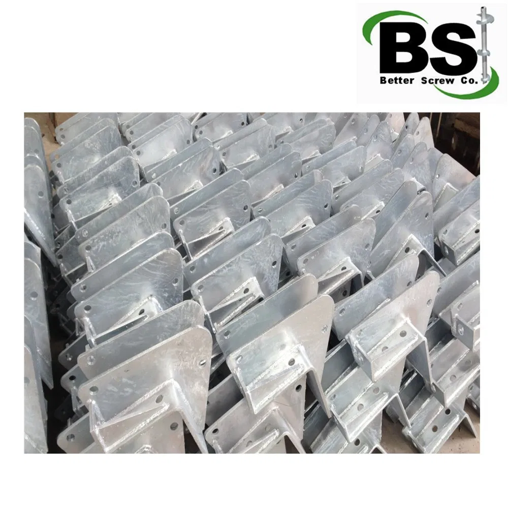 High Tensile Screw Anchor Brackets for Dock and Boathouse Foundations
