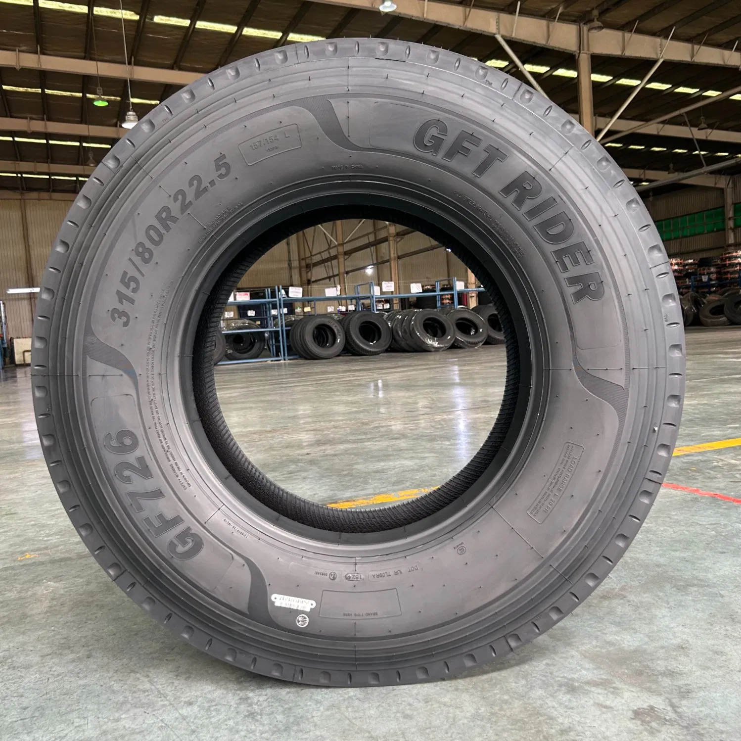 All Steel Truck and Bus Radial Tyre GFT Rider Semes Brand for Long Haul, Regional, On-Off Road: Constant Quality, Wear-Resistance, Excellent Traction, Durability