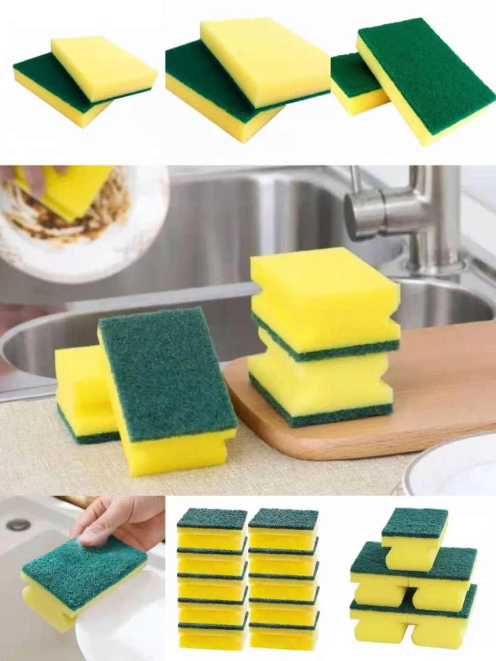 Nano Cleaning Pad Kitchen Cleaning Sponge Scrubber Scouring Pad