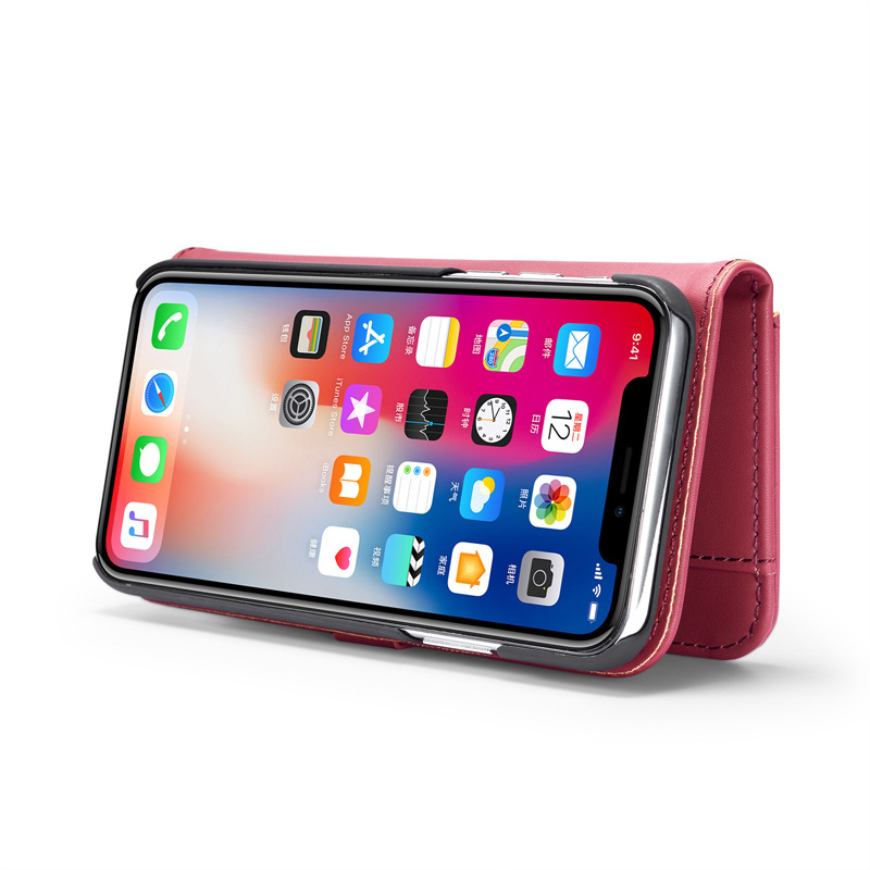 Чехол-книжка для iPhone X из искусственной кожи PU