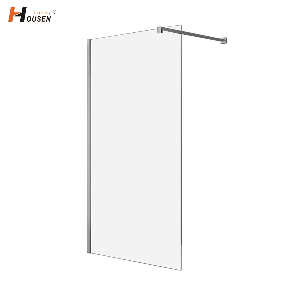 Custom Modern Indoor Tempered Glass Door Shower Room with Frame
