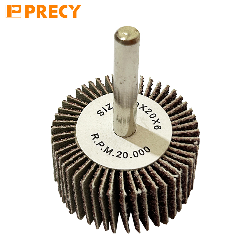 Brown Aluminium Oxide Abrasive Sanding Flap Wheel Alox Wheel 40X20 G60