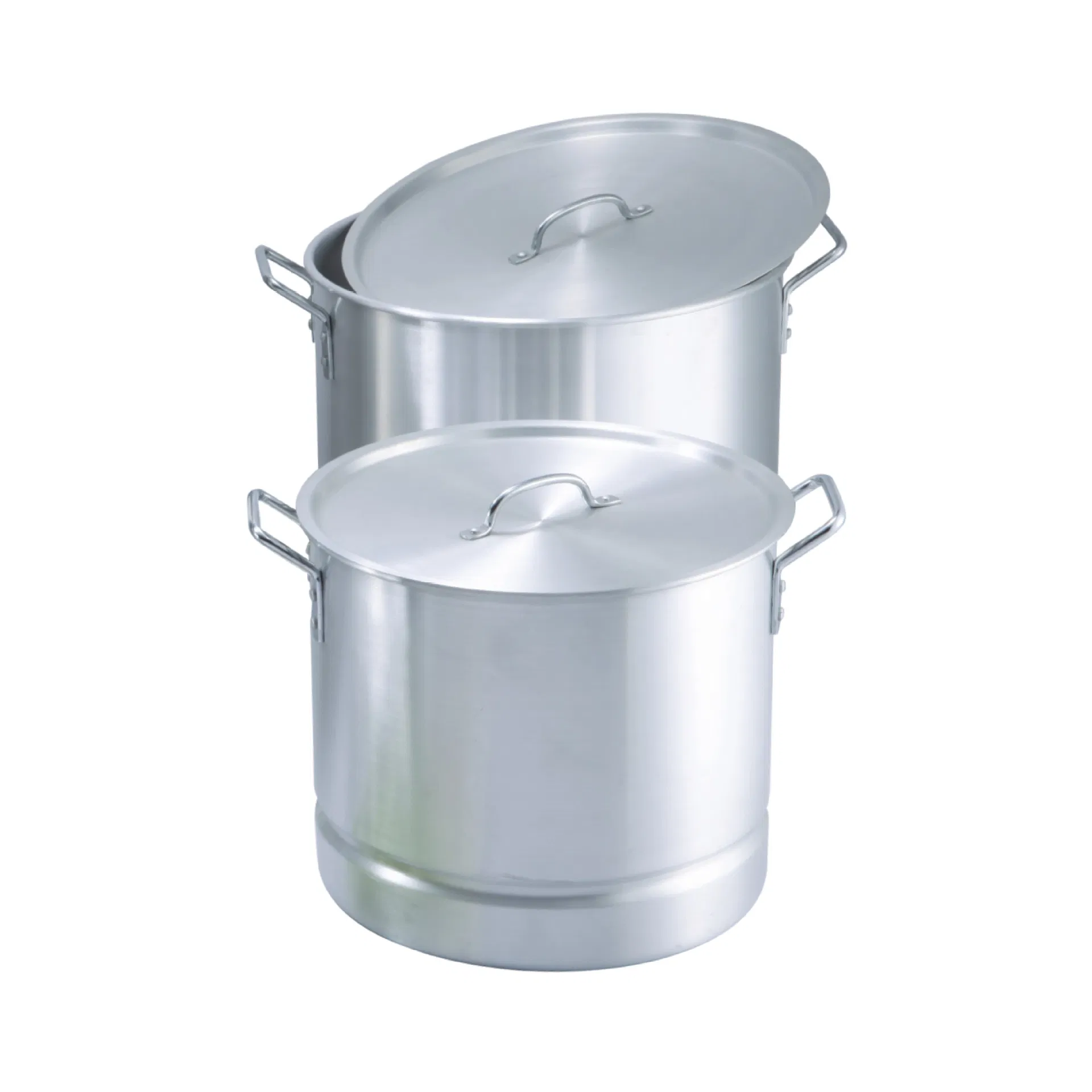 Aluminum Stock Pots Cooking Sauce Pans Boiling and Steaming Pans