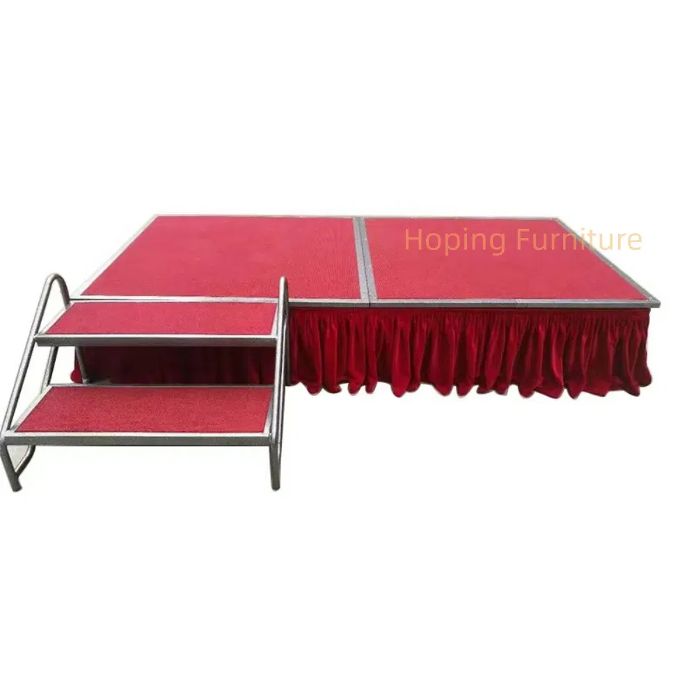 Folding Mobile Event Stages Portable Wedding Stage Stand