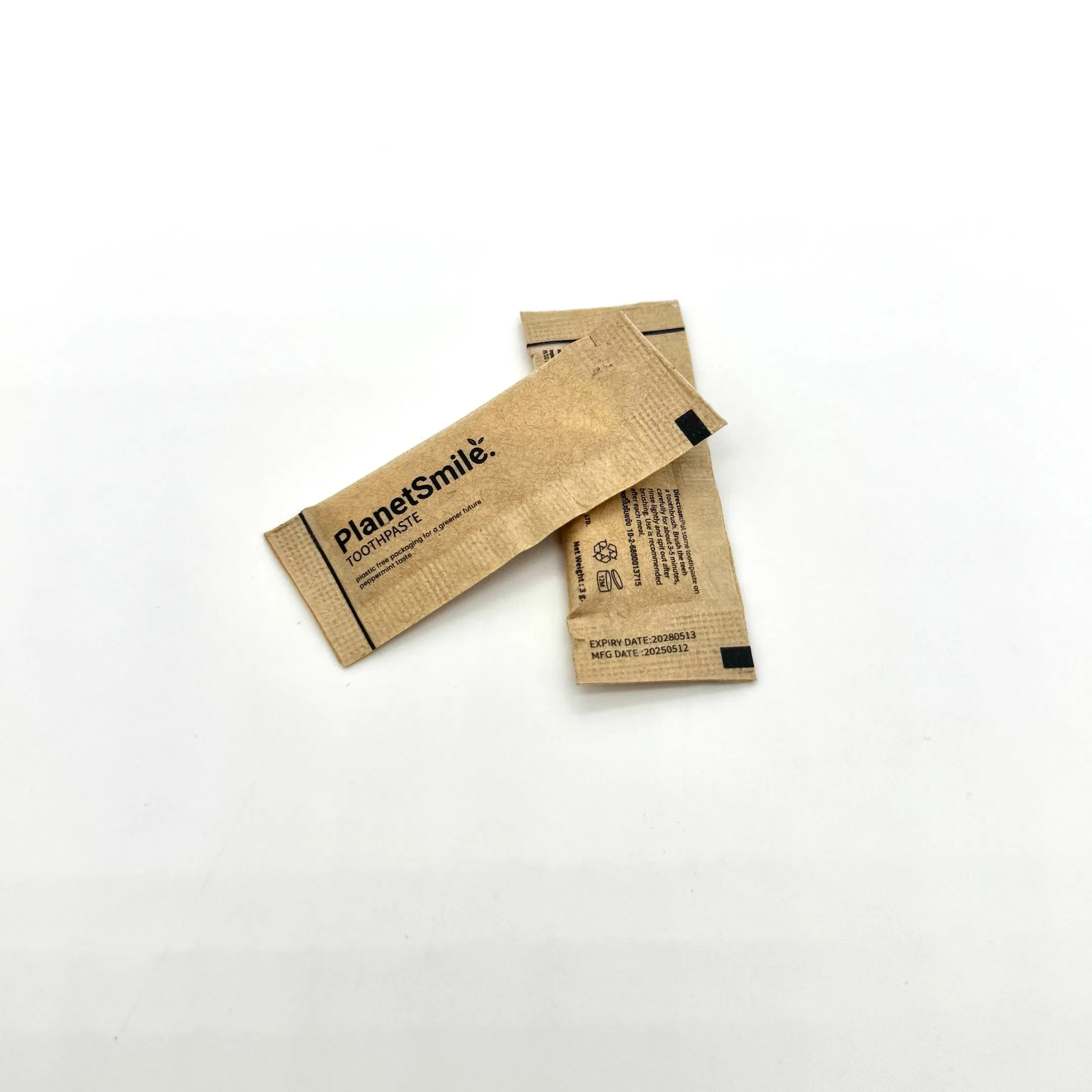 Environmentally Friendly and Biodegradable 3G Kraft Paper Bag Customized Toothpaste 05