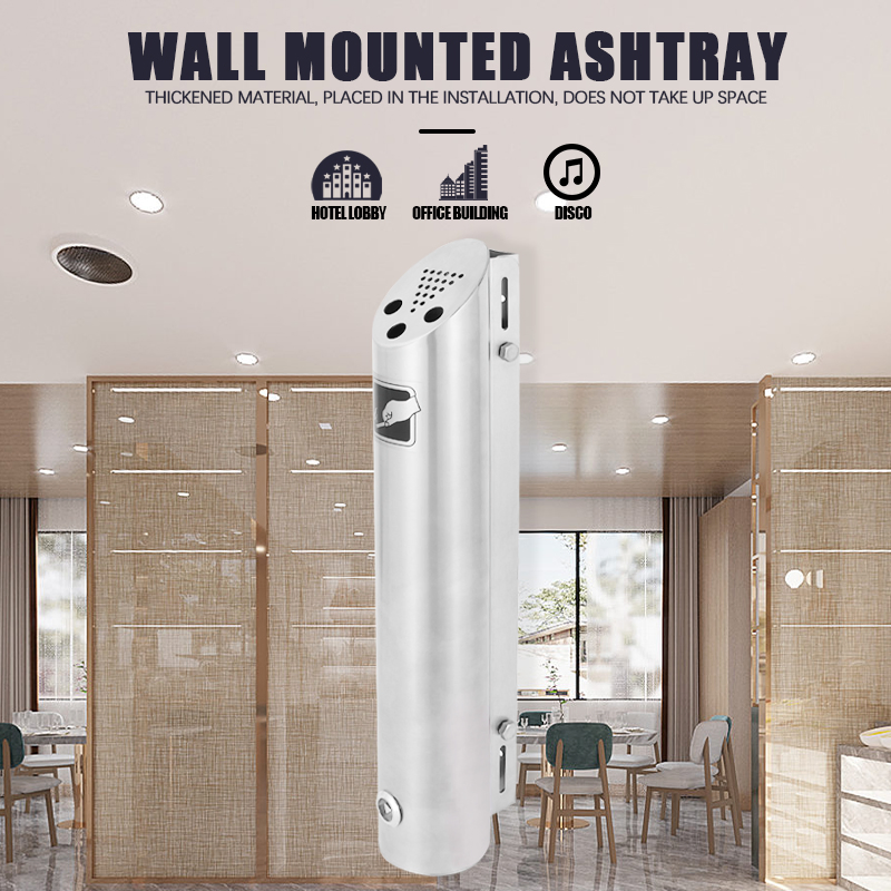 Cigarette Boxes Stainless Steel Cigarette Ashtray Outdoor Use