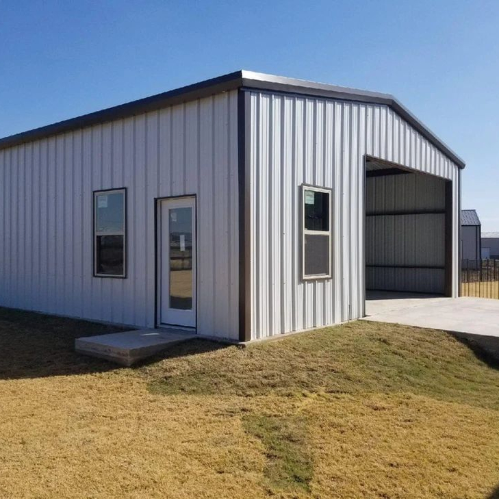 Fully Assembled Steel Columns Steel Structure Building Manufacturer Warehouse