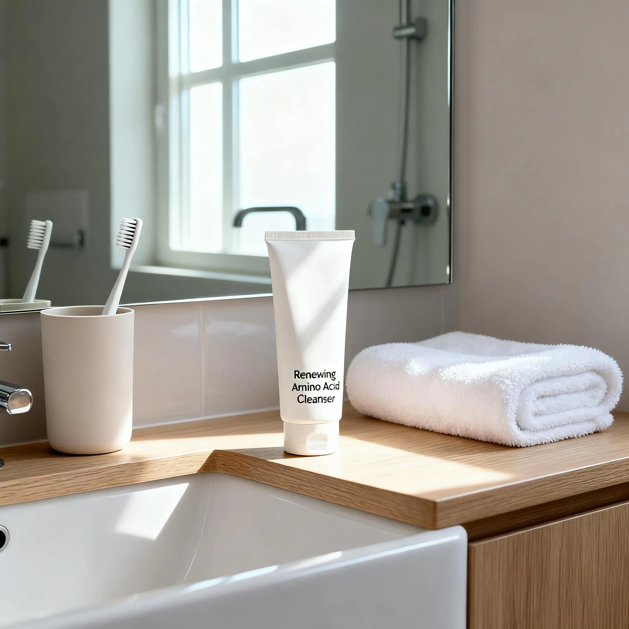 Fruit Beauty Pectin Face Cleanser with 5 Amino Acids for Natural Glow and Antioxidant Protection