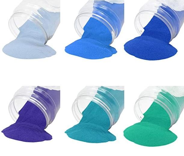 Factory Producing Children's Painting DIY Decorative Colored Sand for Potted Decoration